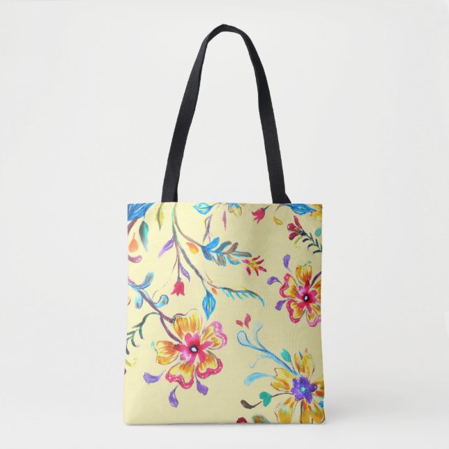 Wildflower Riot 2 Tote Bag (Front)