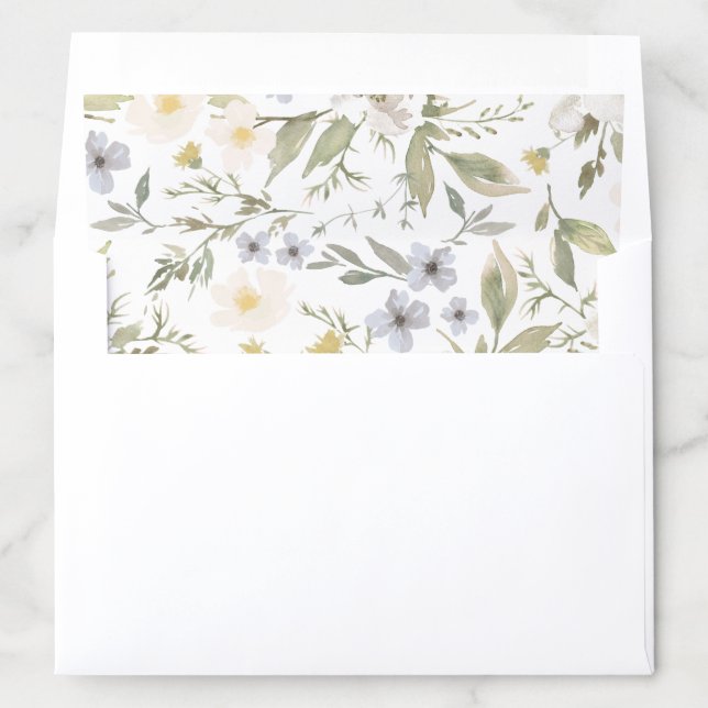 WildFlower Romance Envelope Liner (In Envelope)