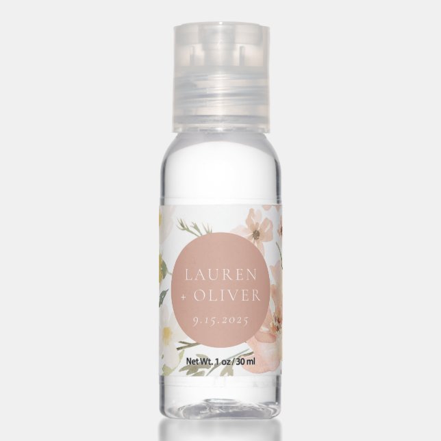 Wildflower Romance  Hand Sanitizer (Front)