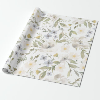 Wildflower Romance Wrapping Paper