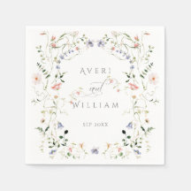 Wildflower Rustic Boho Floral Wedding