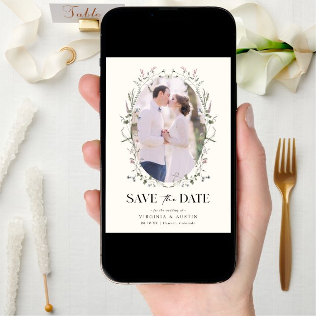 Wildflower Save The Date (Front Digital)