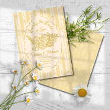 Wildflower Seed Packet Hand Drawn Rehearsal Dinner