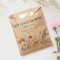 Wildflower Seeds Wedding Favor Bag