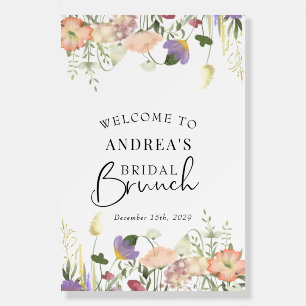 Wildflower Shower Bridal Brunch Welcome Sign