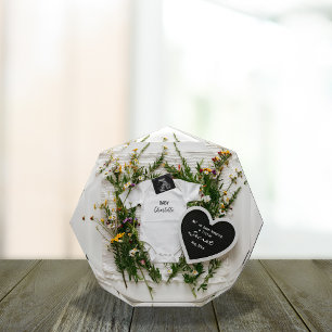  wildflower spring floral pregnancy announcement  photo block