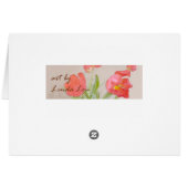 Wildflower Still Life Cards (Back Horizontal)