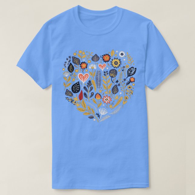 Wildflower Summer Flowers Blooming Floral Men Wome T-Shirt (Design Front)