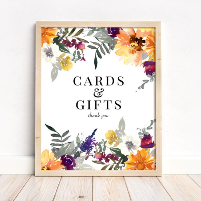 Wildflower Sunflower Cards & Gifts Sign (Creator Uploaded)