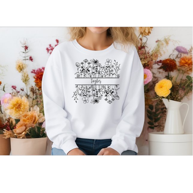   Wildflower  Sweatshirt (Creator Uploaded)