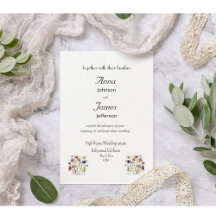 Wildflower Symphony: Vibrant Watercolor Art