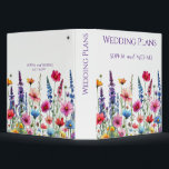 Wildflower Symphony -Wedding Plans- 3 Ring Binder<br><div class="desc">Stay on top of every detail of your wedding plans with this Wedding Plans Binder. This beautifully designed binder combines functionality with sophistication,  featuring a charming colorful wildflower design.  Explore this stylish addition to your wedding planning,  ensuring every aspect is organized with grace and charm.</div>