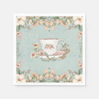 Wildflower Tea Party Napkins