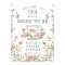 Wildflower Tea Party Shower Welcome
