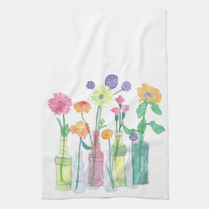 Wildflower Tea Towel