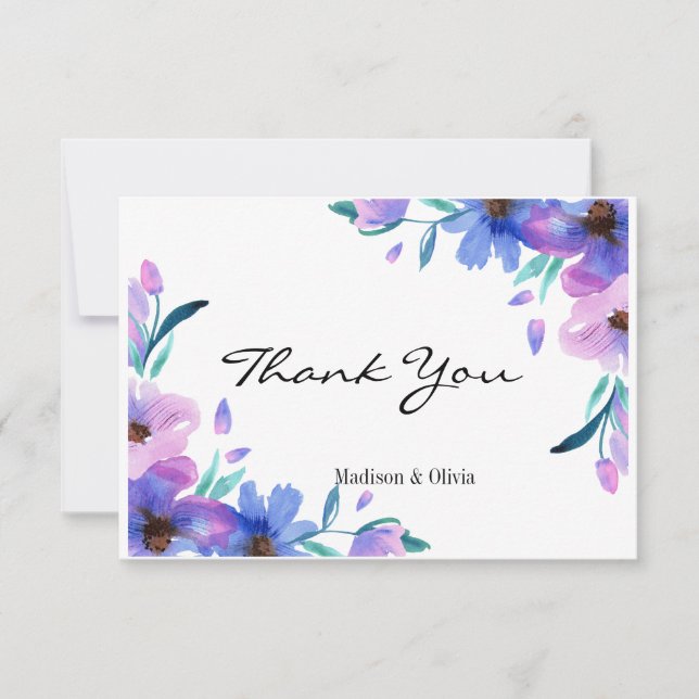 Wildflower Thank you Card (Front)