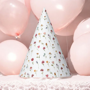 Wildflower Theme Birthday Party Wild One  Hat