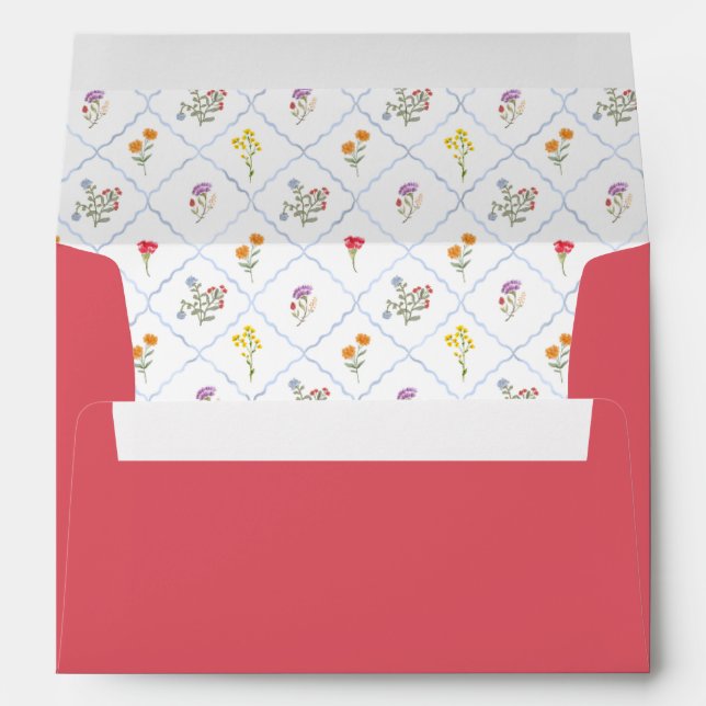 Wildflower Trellis | Envelope (Back (Bottom))