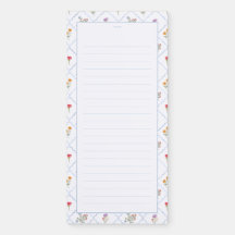 Wildflower Trellis | Magnetic Notepad