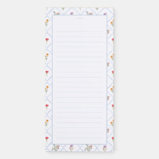 Wildflower Trellis | Magnetic Notepad