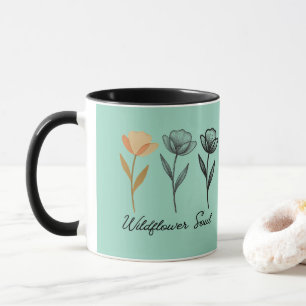 Wildflower trendy Design Mug