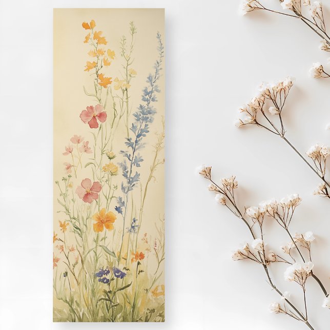 Wildflower Victorian Floral Book lover Bookmarks (Creator Uploaded)