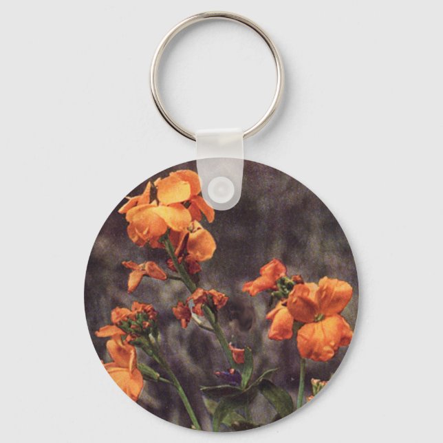Wildflower: Wallflower Keychain (Front)