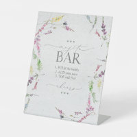 Wildflower Watercolor Floral Bridal Shower Mojito