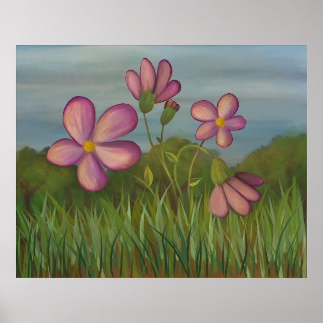 Wildflower Weather  Poster (Front)