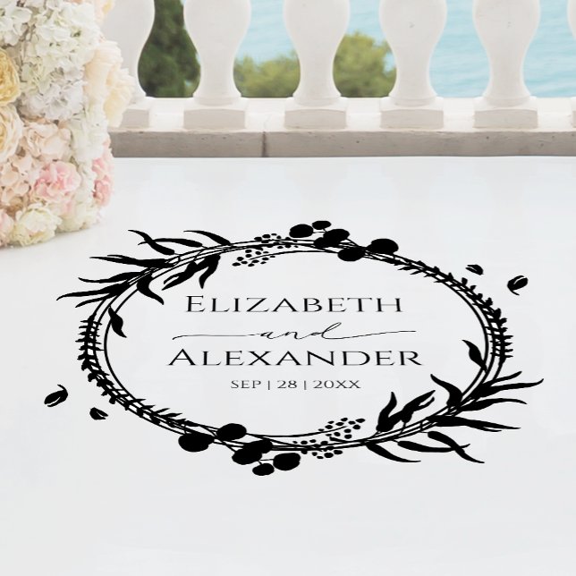 Wildflower Wedding Entrance | Dance Floor Decals (Creator Uploaded)