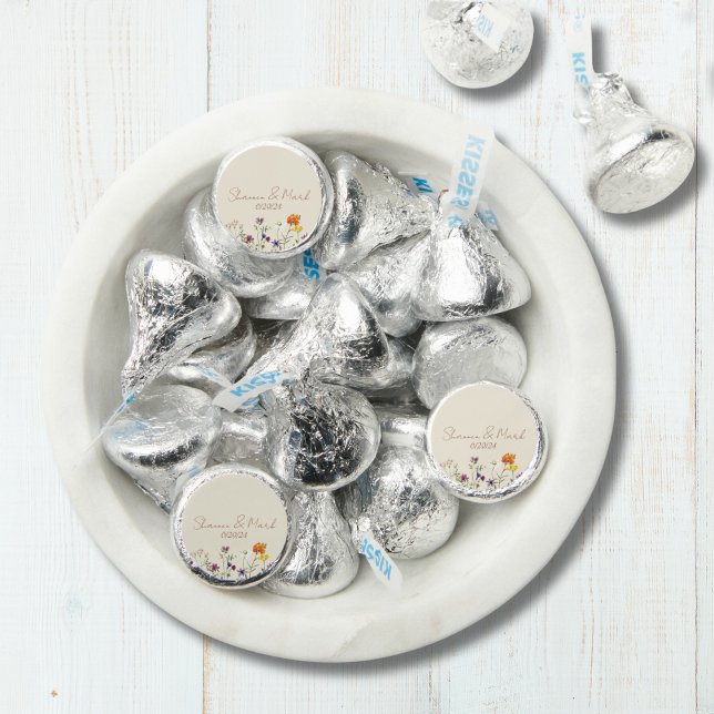 Wildflower Wedding  Hershey®'s Kisses® (Creator Uploaded)