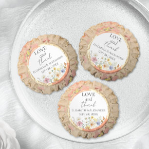 Wildflower Wedding Love and thanks Hershey®'s Reese's Peanut Butter Cups