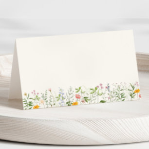 Wildflower Wedding  Place Card