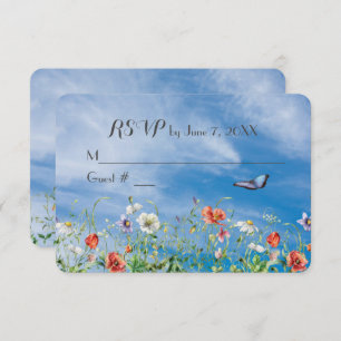 Wildflower Wedding RSVP