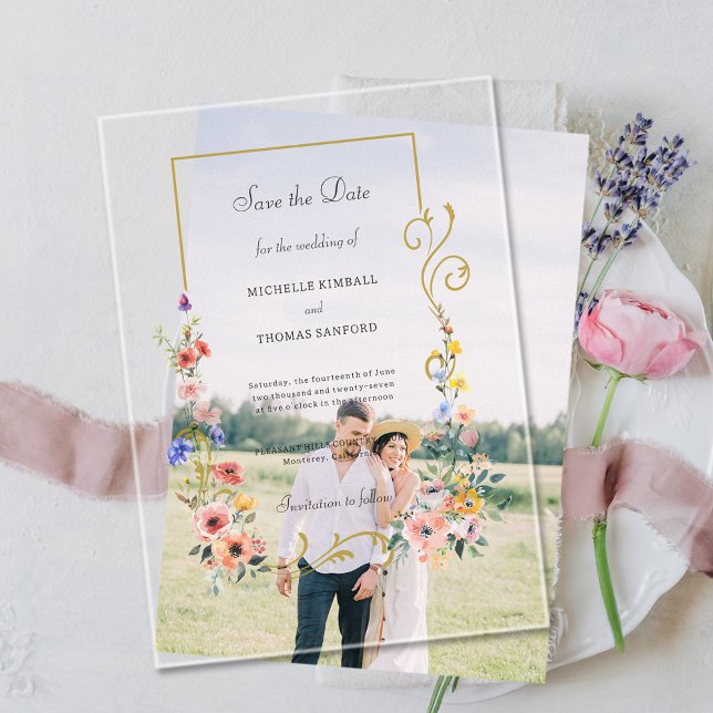 Wildflower Wedding Save the Date (Creator Uploaded)