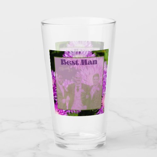 Wildflower Wedding Viola etc Glass