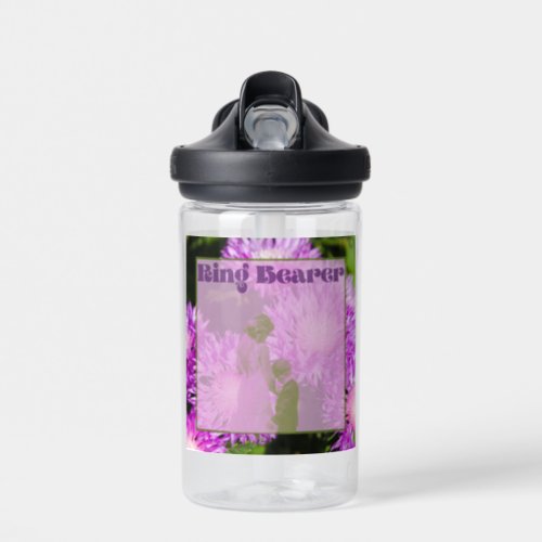 Wildflower Wedding Viola etc Ring bearer   Water Bottle