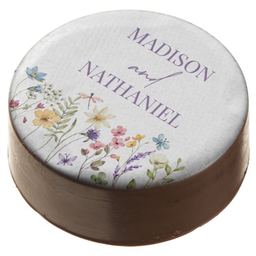 Wildflower Wild Flower Floral Garden Wedding Chocolate Covered Oreo