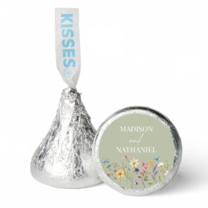 Wildflower Wild Flower Floral Garden Wedding Hershey®'s Kisses®