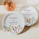 Wildflower Wild Flower Floral Garden Wedding Paper Plates<br><div class="desc">These are Wildflower Wild Flower Floral Garden Wedding Paper Plates!</div>