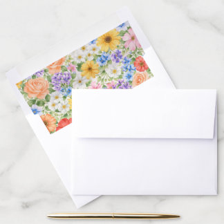 Wildflower Wild Flower Garden Envelope Liner