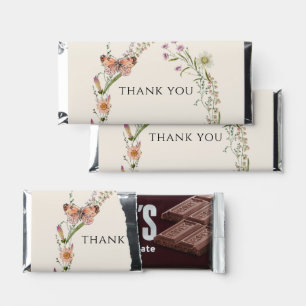 Wildflower Wishes A Baby Shower In Bloom Hershey Bar Favors