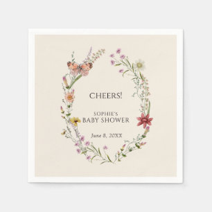 Wildflower Wishes A Baby Shower In Bloom Napkins