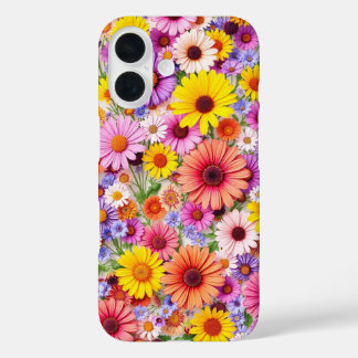 Wildflower Wonderland iPhone 16 Case