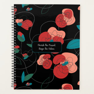 Wildflower Wonderland | Stylized Flowers pattern Planner