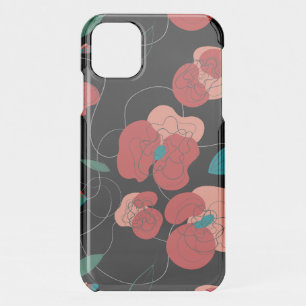 Wildflower Wonderland   Stylized Flowers pattern iPhone 11 Case