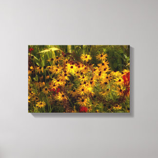 Wildflower Wrapped Canvas Print