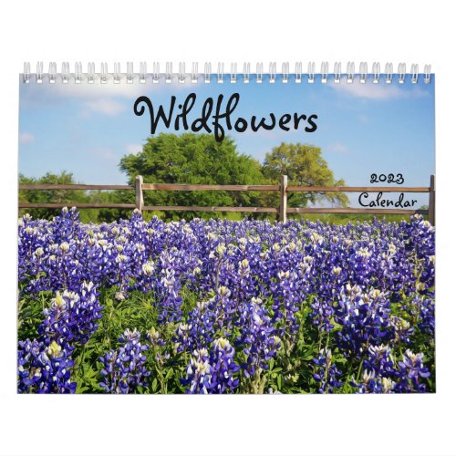 Wildflowers 2023 Calendar