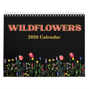 Wildflowers 2026 Calendar