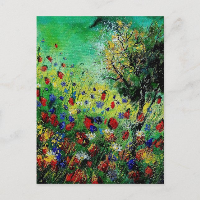 wildflowers 670130 postcard (Front)